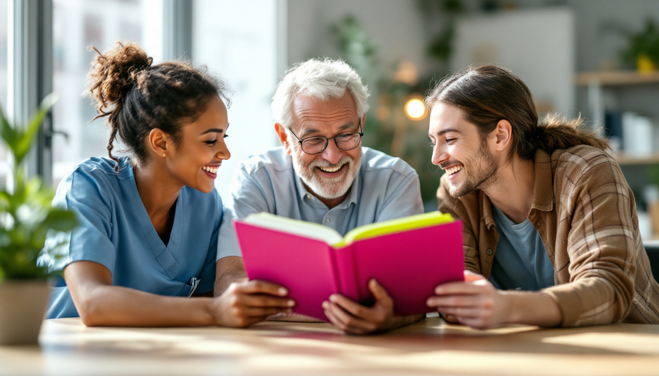Menschen verschiedener Generationen diskutieren über German Mood